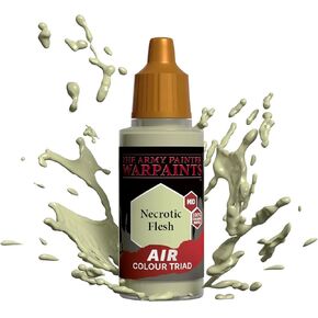 The Army Painter Warpaint Air Necrotic Flesh - Acrylic Non-Toxic Heavily Pigmented Water Based Paint for Tabletop Roleplaying, Boardgames, and Wargames Miniature Model Painting