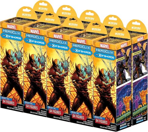 لعبة Marvel HeroClix: X-Men X of Swords Miniatures in Kuwait