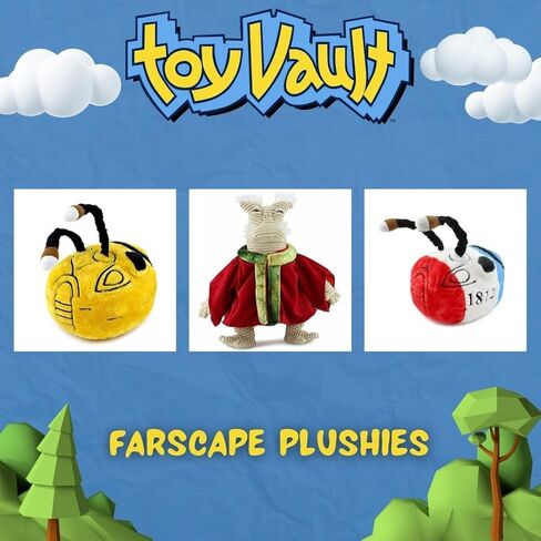 Toy Vault Farscape DRD Plush Robot Stuffed Figure, Yellow 20th Anniversary Edition, 10+ Inches Tall in Kuwait