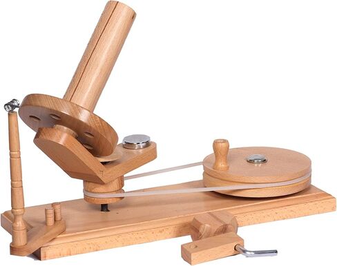 Antique Vintage Wooden Yarn Winder for Knitting and Crocheting Wool Yarn String and Fiber Ball Winder by Sunrise Wood Store (Rose Wood Swift) in Kuwait