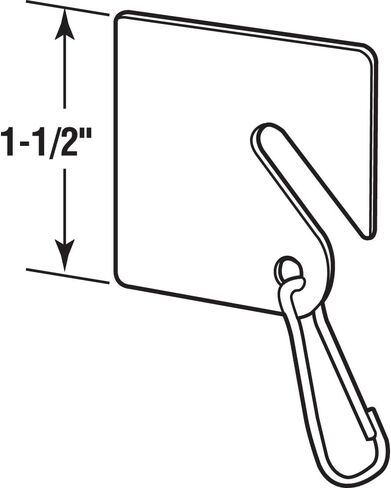 Prime-Line MP4269 ID Key Tags, 1-1/4 In., Oval Shape, Plastic Tags with Metal Clip (100 Pack) in Saudi Arabia