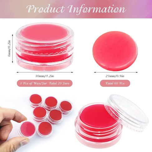 زينيري شمع الرسم الماسي مع صندوق تخزين، صلصال صمغ فني ماسي in Kuwait