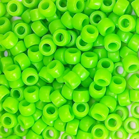 خرز مايا ريد باستيل بوني غير شفاف متعدد الألوان من البلاستيك الأكريليك السائب، 6 × 9 مم، 500 قطعة خرز (باستيل 500) in Kuwait