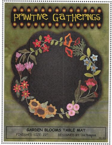 بساط طاولة حديقة بلومز من الصوف الناعم مقاس 22 بوصة سجادة قرش مستديرة in Kuwait