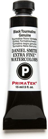 Daniel Smith Extra Fine Watercolor Paint, 15ml Tube, Black Tourmaline Genuine, 284600207, 0.5 Fl oz (Pack of 1) in Kuwait