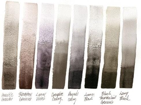 Daniel Smith Extra Fine Watercolor Paint, 15ml Tube, Black Tourmaline Genuine, 284600207, 0.5 Fl oz (Pack of 1) in Kuwait