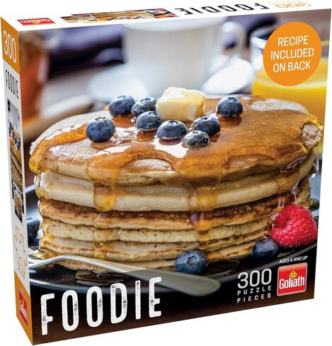 Foodie Puzzles: Blueberry and Raspberry Pancakes by Goliath in Saudi Arabia