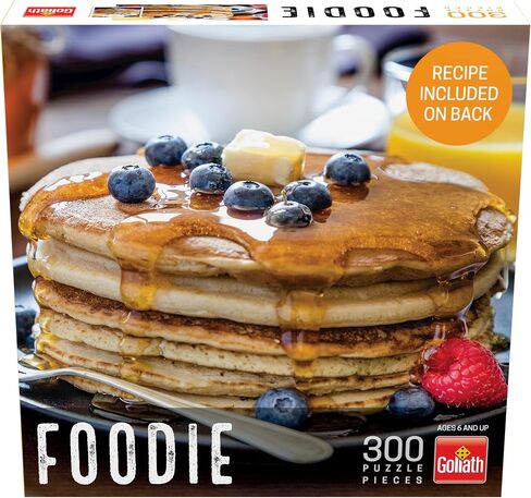 Foodie Puzzles: Blueberry and Raspberry Pancakes by Goliath in Saudi Arabia