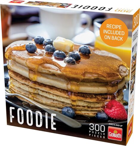 Foodie Puzzles: Blueberry and Raspberry Pancakes by Goliath in Saudi Arabia