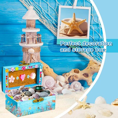 12 عبوة من صندوق خشبي غير مكتمل، وصناديق خشبية للحرف اليدوية مع 10 قطع من فرش الطلاء، وغطاء مفصلي ومشبك قفل، و3 ورقات من ملصقات المجوهرات، وصندوق صندوق كنز صغير وأحجار كريمة حرفية in Kuwait