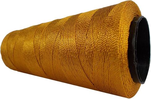 Silk Thread Knitting 1 Spool 3 Ply Yarn Crochet Beige Embroidery Jewelry Making Beading Lacey Craft in Saudi Arabia