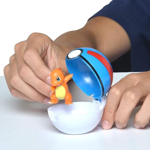 لعبة بوكيمون تشارماندر كليب اند جو، تأتي مع شخصية تشارمندر وكرة رائعة in Kuwait