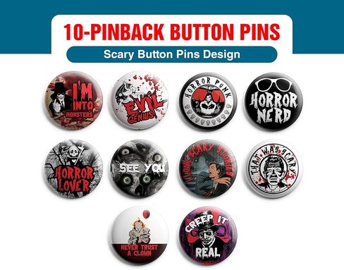 Creanoso California Tropical Design Pinback Button (10-Pack) - Premium Quality Incentive Gift Ideas for Travelers - Stocking Stuffers Party Favors for Men, Women, Teens in Saudi Arabia