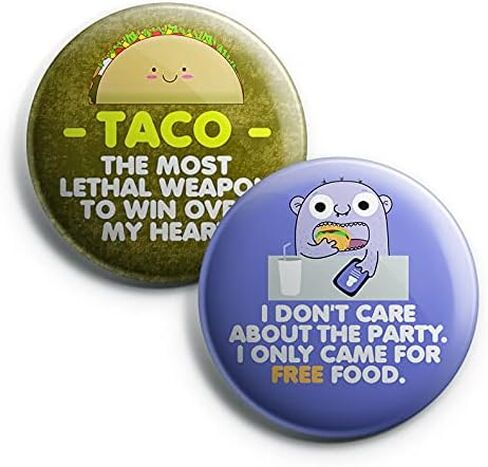 Creanoso California Tropical Design Pinback Button (10-Pack) - Premium Quality Incentive Gift Ideas for Travelers - Stocking Stuffers Party Favors for Men, Women, Teens in Saudi Arabia