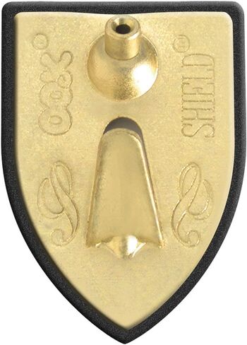 OOK 55003 Shield Design Picture Hangers, Reusable Art Hooks, Brass, 50lbs (2 Set) in Kuwait