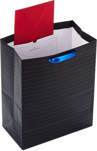 Hallmark 13" Large Personalized Gift Bag with Tissue Paper (Black Letterboard with Letter Stickers) for Back to School, Birthdays, Graduations, Holidays, Baby Showers in Saudi Arabia