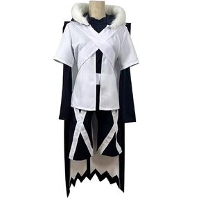 Game Frisk Chara Cosplay Costume Blue Tops Shorts Full Set Holloween Outfit in Kuwait