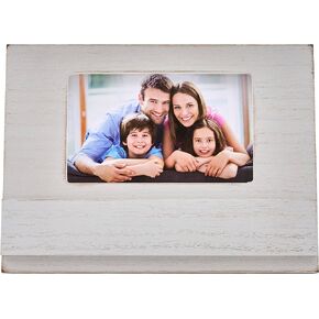 بليد اطار رسائل خشب غير مكتمل، سطح خشبي 6 انش × 8 انش، مثالي لمشاريع الفنون والحرف اليدوية، 63525 in Kuwait