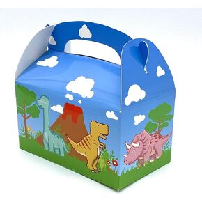 علبة من 24 قطعة ديناصور للحفلات من Adorox حقائب حلوى الديناصورات للأطفال أعياد الميلاد حزب صناديق الهدايا in Kuwait