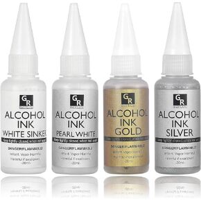 مجموعة حبر كحولي - 4 الوان لفن الراتنج in Kuwait