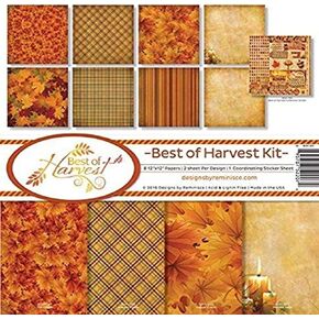 Reminisce BOH-200 Scrapbook Best of Harvest Collection Kit