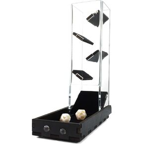 C4Labs Tall Velvet Lined Dice Tower - Softer Sound - Color Options (Tower W/Gunstock Tray) in Saudi Arabia