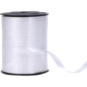 250 Yards Crimped Curling Ribbon, 3/8" Metallic Balloon String Roll Gift Wrapping Ribbonfor Gift Box Wrapping,Florist Flowers,Party Birthday Decorations,Christmas Decor. (Black)