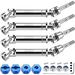 عمود محرك EPINON CVD أمامي وخلفي RC عالي التحمل مع حامل محور سداسي 12 مم لـ 1/10 Slash 4X4/Stampede 4X4/Rustler 4X4/Hoss 4X4 RC أجزاء ترقية الشاحنة استبدال 6852 6851 in Kuwait