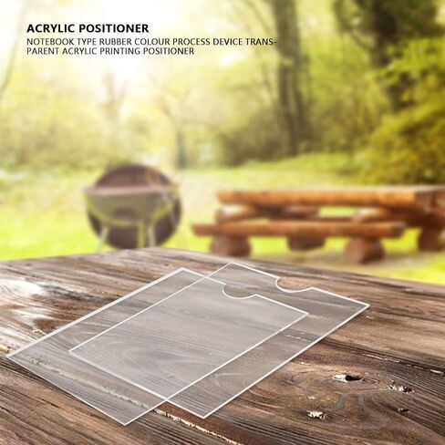 ميضعة ختم الأكريليك نوع دفتر الملاحظات جهاز معالجة الألوان المطاطية ميضعة الطباعة الأكريليك الشفاف للمشاريع الحرفية الفنية in Kuwait