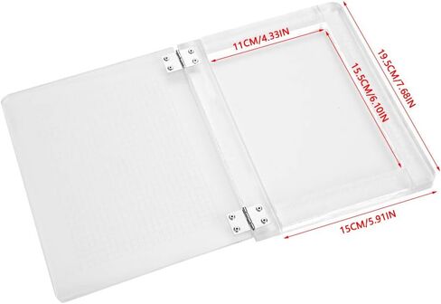 ميضعة ختم الأكريليك نوع دفتر الملاحظات جهاز معالجة الألوان المطاطية ميضعة الطباعة الأكريليك الشفاف للمشاريع الحرفية الفنية in Kuwait