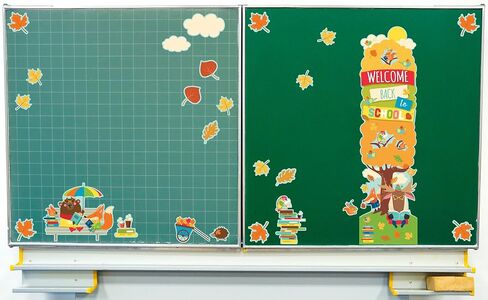 Berwick Eureka Fall Back to School Classroom and Door Décor Kit, 33pc All-in-One, 33 Piece in Saudi Arabia