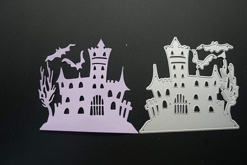Metal Die Cuts Halloween Cutting Dies for Card Making Scrapbooking Paper Craft Album Stamps DIY Décor (Happy Halloween Letter) in Saudi Arabia