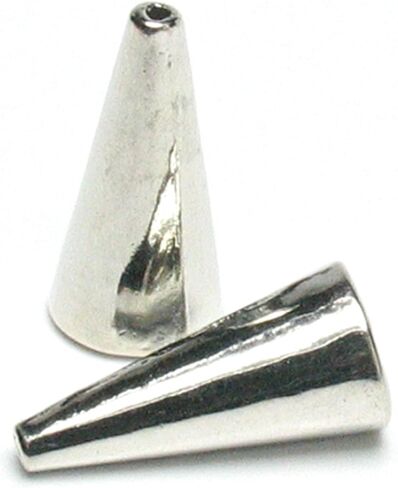 Cousin Jewelry Basics Cones, Silver, 6-Piece in Saudi Arabia