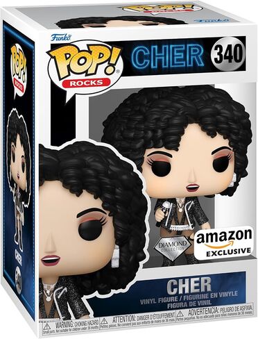 Funko Pop! Rocks: Cher - If I Could Turn Back Time, Diamond Glitter, Amazon Exclusive in Saudi Arabia