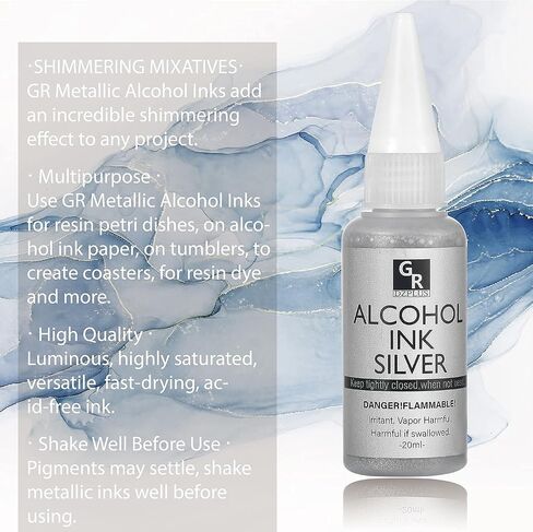 مجموعة حبر كحولي - 4 الوان لفن الراتنج in Kuwait