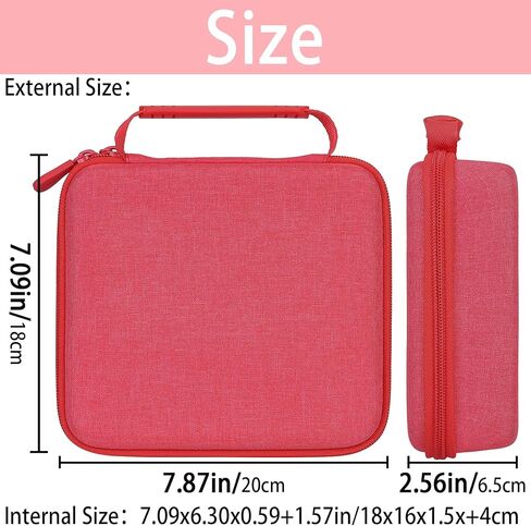 Aenllosi Hard Carrying Case Compatible with Air Hogs Zero Gravity Race Car,Storage Box for Zero Gravity Sprint Wall Climber & Charging Cable(Case Only,Blue) in Kuwait