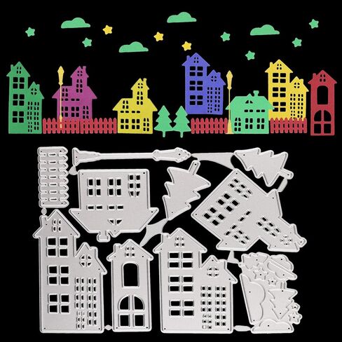 او او تي اس ار قوالب تقطيع معدنية للمنزل، قوالب قطع للكريسماس، قوالب استنسل لصنع البطاقات، الحرف اليدوية، سجل القصاصات، النقش، ديكور البوم الصور in Kuwait