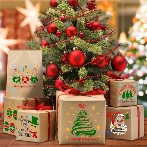 11 قطعة استنسل عيد الميلاد قابلة لاعادة الاستخدام، 14 × 5.5 انش، 10 × 10 انش، استنسل عيد الميلاد الكبير للرسم ، اصنع لافتات خشبية للكريسماس الخاصة بك in Kuwait