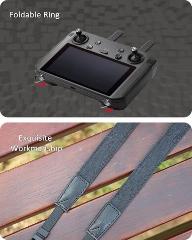 حبل Arzroic لجهاز التحكم DJI RC & RC 2 & RC Pro، حزام الرقبة DJI Mini 4 Pro، حبل RC متوافق مع ملحقات وحدة التحكم عن بعد DJI Mini 3/Air 3/Mini 3 Pro/Mavic 3 Pro Cine in Kuwait