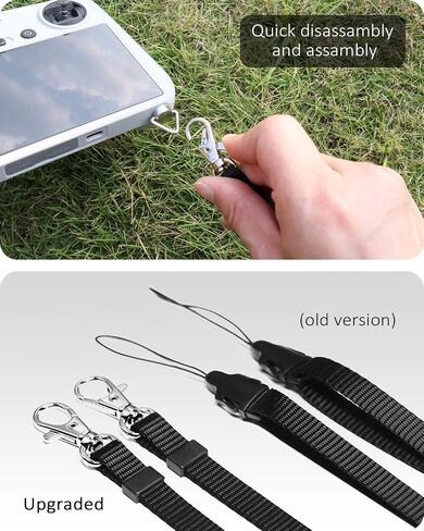 حبل Arzroic لجهاز التحكم DJI RC & RC 2 & RC Pro، حزام الرقبة DJI Mini 4 Pro، حبل RC متوافق مع ملحقات وحدة التحكم عن بعد DJI Mini 3/Air 3/Mini 3 Pro/Mavic 3 Pro Cine in Kuwait