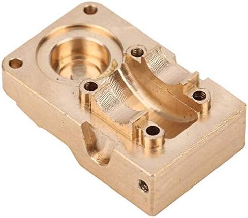 Brass Diff Axle Cover,Axle Cover Counterweight Compatible with Axial SCX24 AXI00002 90081 1/24 RC Car in Saudi Arabia