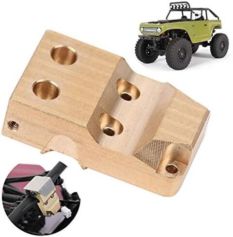 Brass Diff Axle Cover,Axle Cover Counterweight Compatible with Axial SCX24 AXI00002 90081 1/24 RC Car in Saudi Arabia
