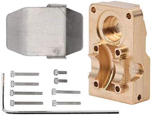 Brass Diff Axle Cover,Axle Cover Counterweight Compatible with Axial SCX24 AXI00002 90081 1/24 RC Car in Saudi Arabia