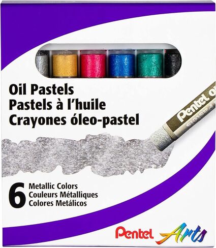 Pentel Arts Metallic Oil Pastels in Saudi Arabia