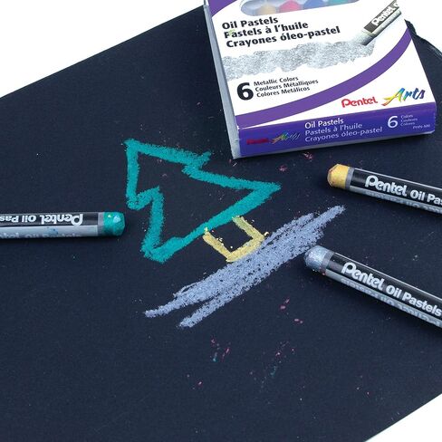Pentel Arts Metallic Oil Pastels in Saudi Arabia