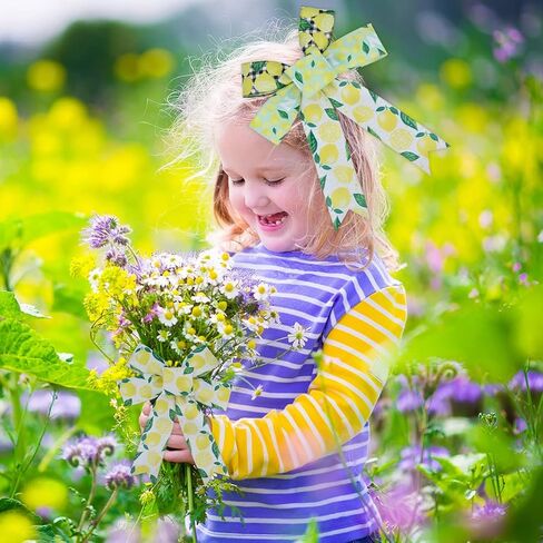 شريط بطول 32 ياردة بطول 32 ياردة من 4 لفات من الخيش الصيفي والقماش القطني والليمون لتزيين الحرف اليدوية وتغليف الهدايا واكاليل الزهور وربطات الشعر وديكور المنزل in Kuwait