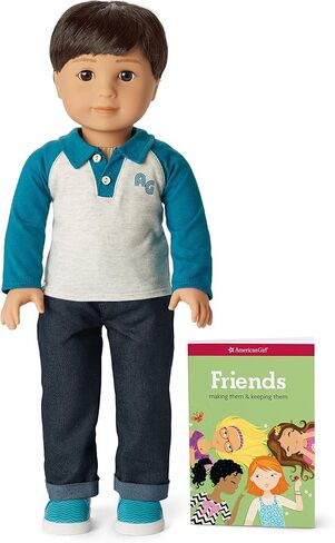 American Girl Truly Me 18-inch Doll with Brown Eyes, Brown Hair, and Lt-to-Med Skin with Warm Undertones, For Ages 6+ in Saudi Arabia