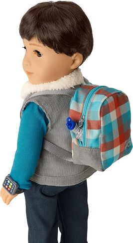 American Girl Truly Me 18-inch Doll with Brown Eyes, Brown Hair, and Lt-to-Med Skin with Warm Undertones, For Ages 6+ in Saudi Arabia