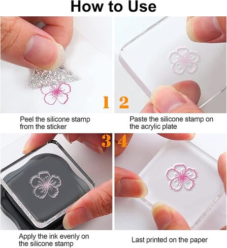 GLOBLELAND Lantern Silicone Clear Stamp Cherry Blossoms Transparent Silicone Stamp Oriental Style Rubber Stamp for Scrapbook Journal Card Making… in Saudi Arabia