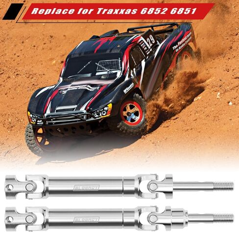 عمود محرك EPINON CVD أمامي وخلفي RC عالي التحمل مع حامل محور سداسي 12 مم لـ 1/10 Slash 4X4/Stampede 4X4/Rustler 4X4/Hoss 4X4 RC أجزاء ترقية الشاحنة استبدال 6852 6851 in Kuwait